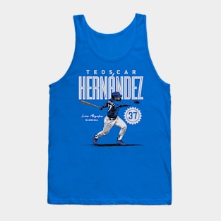 Teoscar Hernandez Los Angeles D Card Tank Top